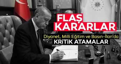 Atama kararları Resmi Gazete'de! Basın İlan Kurumu Genel Müdürü Yakup Karaca görevden alındı..