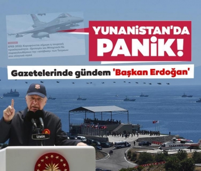 Son dakika: Atina’da Efes 2022 paniği! Başkan Erdoğan'ın o sözü gazete manşetlerinde 