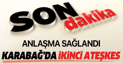 Son dakika: Azerbaycan ve Ermenistan arasında ateşkes sağlandı.