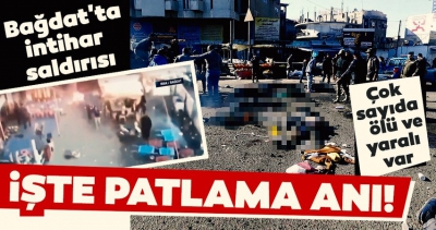 Son dakika... Bağdat'ta kanlı saldırılar! Çifte patlama... En az 25 kişinin öldüğü, 50 kişinin yaralandığı açıklandı.. 