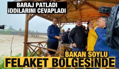 Son Dakika: Bakan Soylu'dan Rize ve Artvin'deki sel felaketiyle ilgili açıklama