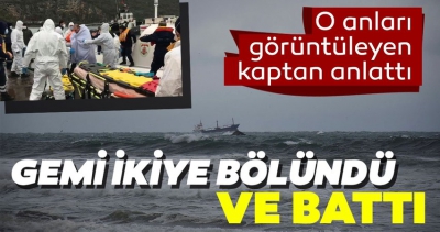 Son dakika: Bartın'da gemi battı.