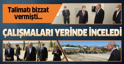 Son dakika: Başkan Erdoğan'dan yapımı devam eden hastanelerde sürpriz inceleme.