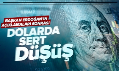 Son dakika: Başkan Erdoğan'ın açıklamasından sonra dolar 13 TL'nin altına geriledi