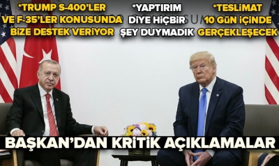 Son Dakika: Başkan Erdoğan: Şu ana kadar yaptırım diye hiçbir şey duymadık.