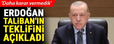 Son dakika: Başkan Erdoğan'dan Bosna Hersek ziyareti öncesi önemli açıklamalar! Taliban'ın teklifini açıkladı