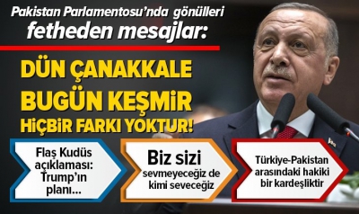 SON DAKİKA! Başkan Erdoğan Pakistan meclisine hitap etti! İşte tarihi konuşmasından son dakika ayrıntıları...