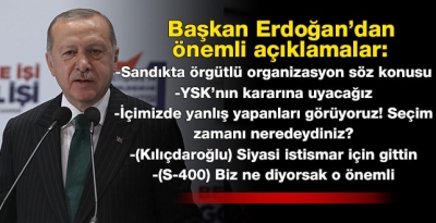 Son dakika: Başkan Erdoğan'dan Kızılcahamam Kampı'nda önemli açıklamalar..