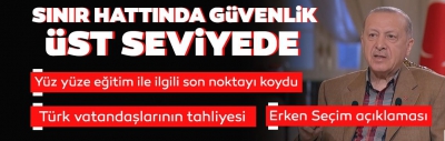 Son dakika! Başkan Erdoğan'dan canlı yayında önemli açıklamalar: 552 vatandaşımızı Afganistan'dan tahliye ettik