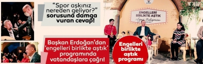 Son dakika: Başkan Erdoğan İzmir'de Engelleri Birlikte Aştık programında