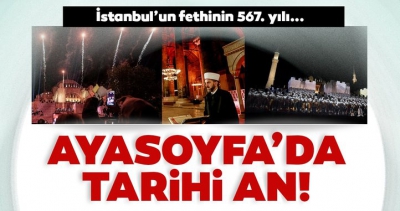 Son dakika: Başkan Erdoğan'dan İstanbul'un Fethi'nin 567. yıl dönümünde önemli açıklamalar.
