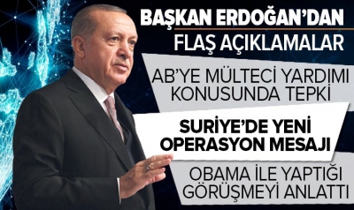 Son dakika: Başkan Erdoğan o detayı ilk kez açıkladı: Obama arayıp destek istedi