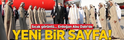 Son dakika: Başkan Erdoğan BAE'de! Kasr El Vatan Sarayı'nda resmi törenle karşılandı