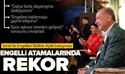 Son dakika: Başkan Erdoğan, 'Engelleri birlikte aştık' programında konuştu! Kendisine gelen transfer teklifini anlattı