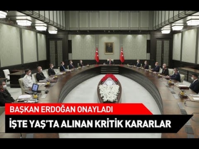 Son dakika: Başkan Erdoğan liderliğinde gerçekleştirilen Yüksek Askeri Şura toplantısı sona erdi! İşte alınan kararlar.