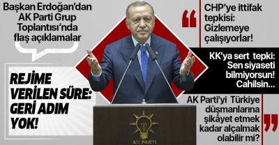 Son dakika: Başkan Erdoğan'dan partisinin TBMM Grup Toplantısı'nda Kılıçdaroğlu'na çok sert tepki...