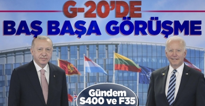 Son dakika: Başkan Erdoğan Biden ile Roma'da bir araya gelecek 