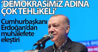 Son dakika: Başkan Erdoğan Trabzon'da | AK Parti İl Danışma Meclisi Toplantısında önemli açıklamalar
