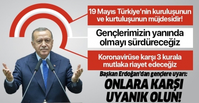 Son dakika: Başkan Erdoğan'dan 19 Mayıs'ın 101. yıldönümünde önemli açıklamalar.