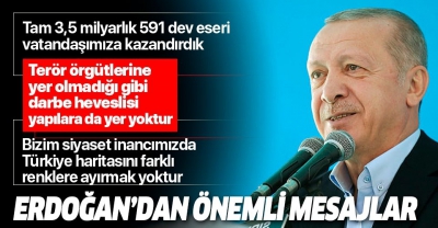 Son dakika: Başkan Erdoğan'dan önemli açıklamalar..