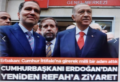 Son dakika: Başkan Erdoğan ile Yeniden Refah Partisi lideri Fatih Erbakan görüştü! Görüşme sonrası ilk açıklamalar