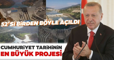 Son dakika: Başkan Erdoğan'dan hidroelektrik üretim tesisleri açılış töreninde önemli açıklamalar.