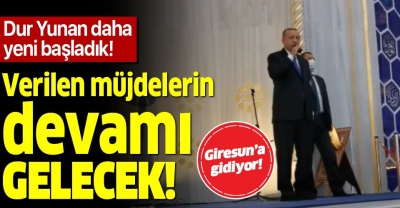 Son dakika: Başkan Erdoğan'dan heyecanlandıran açıklama! Müjdelerin devamı gelecek.