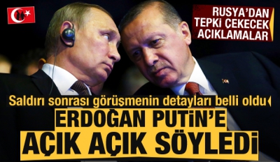 Son dakika: Başkan Erdoğan, Putin ile telefonda görüştü..