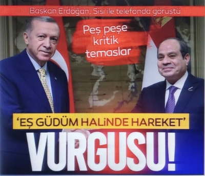 Son dakika: Başkan Erdoğan'dan Sisi ile telefonda görüştü! Bölgesel konularda 