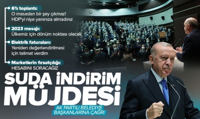 Son dakika: Başkan Erdoğan'dan AK Parti Genişletilmiş İl Başkanları Toplantısı'nda önemli açıklamalar.