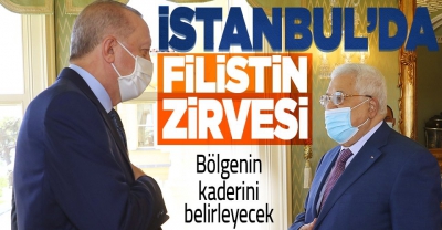 Son dakika: Başkan Erdoğan Filistin Devlet Başkanı Abbas'ı kabul etti: İsrail'in Filistin'deki zulümlerine sessiz kalmayacağız 