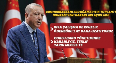 Son dakika: Başkan Erdoğan'dan Kabine Toplantısının ardından önemli açıklamalar.