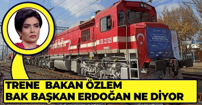 SON DAKİKA: Başkan Recep Tayyip Erdoğan: Çin'e giden trenin Halkalı'ya uğramasını hükümete saldırmak için kullandılar.