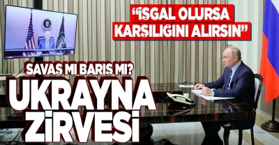 Son dakika... Biden ve Putin’in Ukrayna görüşmesi sona erdi. Beyaz Saray'dan ilk açıklama