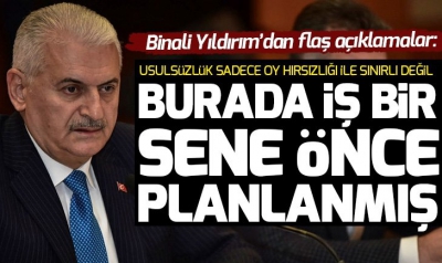 Son dakika: Binali Yıldırım'dan önemli açıklamalar.