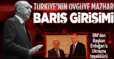 Son dakika: Birleşmiş Milletler'den Başkan Erdoğan'a teşekkür