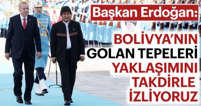 Morales: 41 lityum tesisi kuracağız, Türkiye'yi de bekliyoruz.
