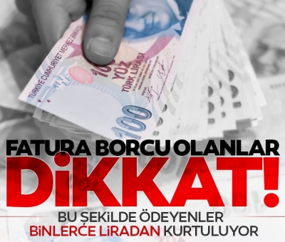 Son dakika: Borcu olan dikkat! Büyük indirim