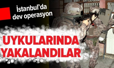 Son dakika! Bu sabah büyük baskın: Çok sayıda gözaltı.
