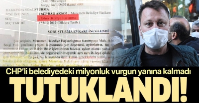 .SON DAKİKA: CHP'li Menemen Belediye Başkanı Serdar Aksoy tutuklandı