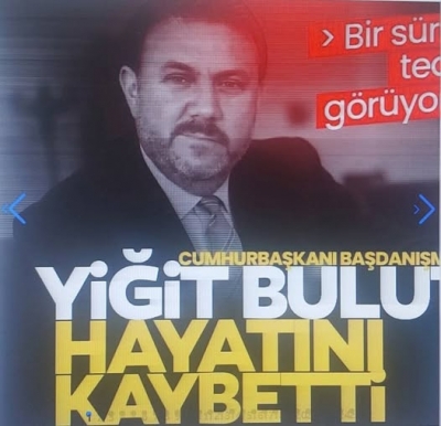 Son dakika... Cumhurbaşkanı Başdanışmanı Yiğit Bulut hayatını kaybetti