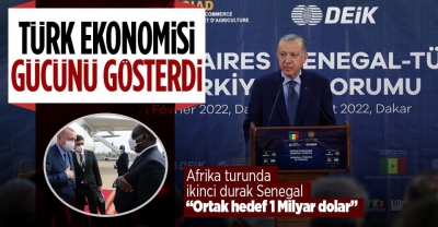Son dakika: Cumhurbaşkanı Erdoğan, Senegal'le yeni ticaret hedefini açıkladı 
