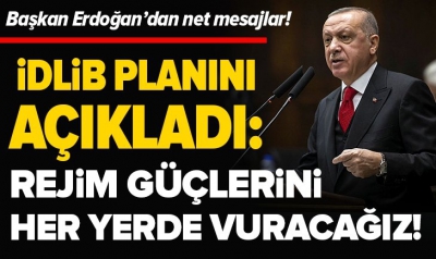 Son dakika! Cumhurbaşkanı Erdoğan'dan Suriye kararı: Her yerde vuracağız.