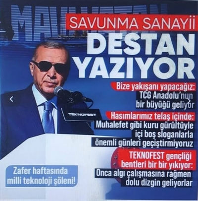 Son dakika: Cumhurbaşkanı Erdoğan: Dünyanın gıptayla takip ettiği bir seviyeye geldik