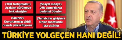 Son dakika: Cumhurbaşkanı Erdoğan 