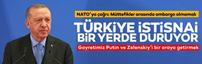 Son dakika: Cumhurbaşkanı Erdoğan'dan NATO Liderler Zirvesi'nde çarpıcı mesajlar: Müttefikler arasında ambargo olmamalı 