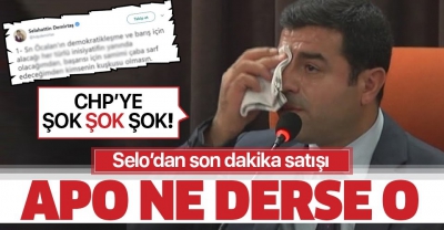 SON DAKİKA... Demirtaş’tan Öcalan’ın mektubuna destek mesajı geldi! CHP'de büyük şok!