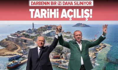Son dakika: Demokrasi ve Özgürlükler Adası Başkan Erdoğan ve MHP lideri Bahçeli'nin katılımıyla açılacak.