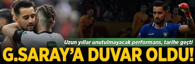 Son dakika: Denizlispor kalecisi Abdülkadir Sünger inanılmazı başardı! Galatasaray karşısında maça damga vurdu...