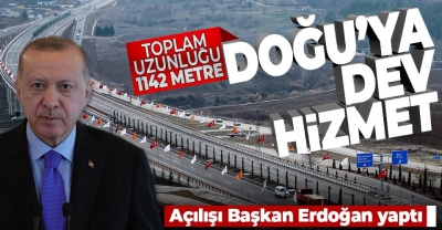 SON DAKİKA: Diyarbakır'ın kuzeye açılan kapısı üzerindeki Devegeçidi Köprüsü hizmete açıldı.